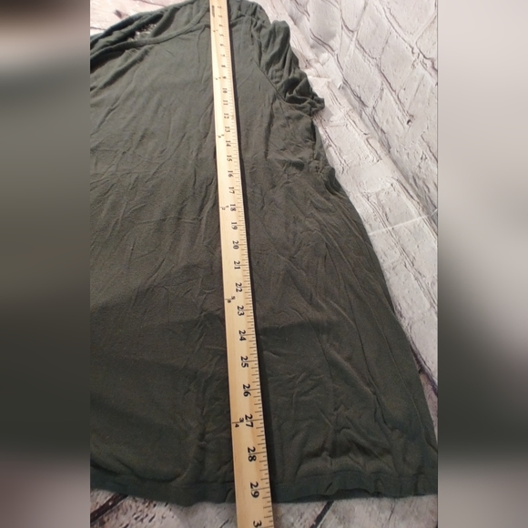 Torrid Super Soft Green Green Flowy Tee Shirt 3X - Picture 5 of 13